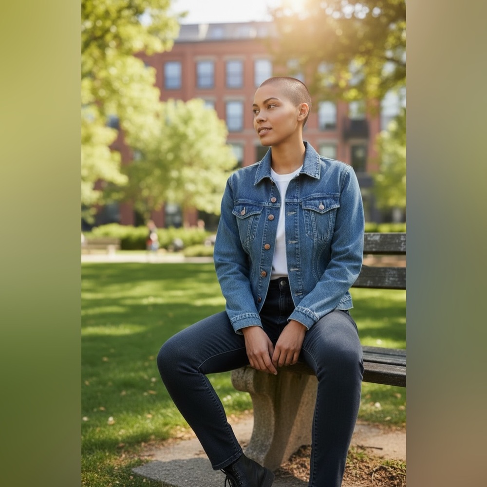 Mother Cut Drifter Jean Jacket